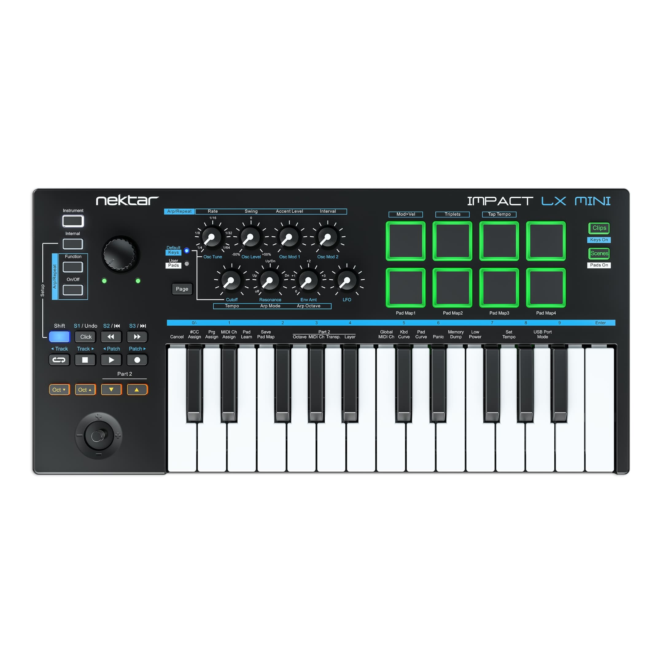 ギター kutakutaAmpero Control Nektar Impact LX Mini – The Inventory