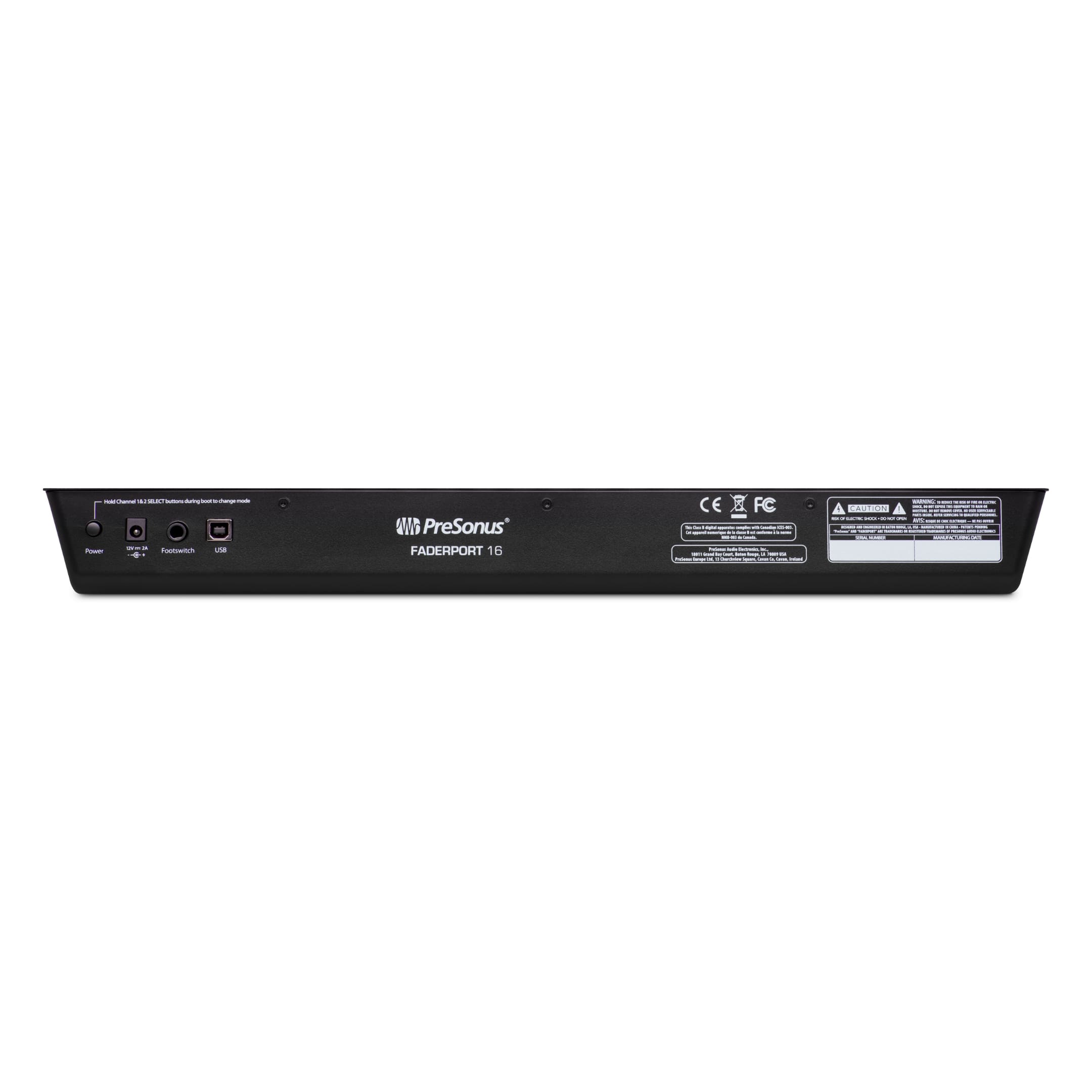 PreSonus Faderport 16 – The Inventory